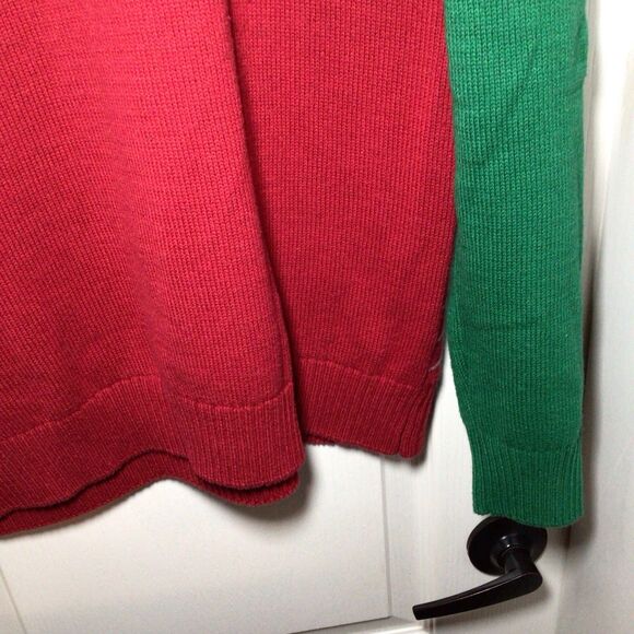 Ugly Christmas Sweater Brand Christmas Fireplace Large Ugly Sweater - Picture 16 of 16